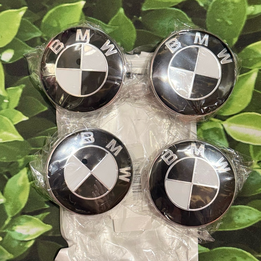 BMW 68MM 4pk Wheel Center Caps-NEW